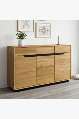 Massive Eichenkommode Schlafzimmer naturholz